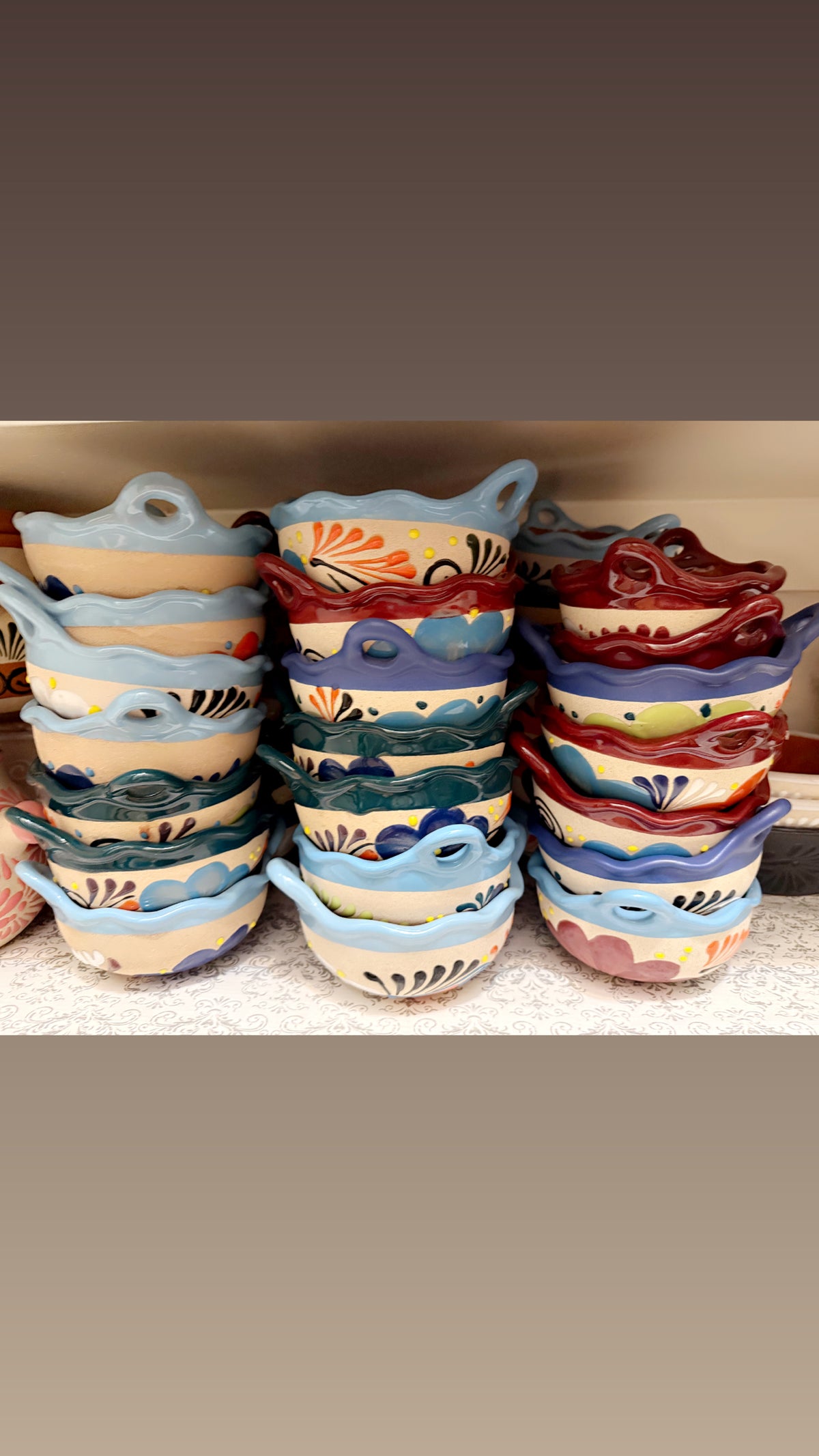 Vibrant Color Salsa Bowls