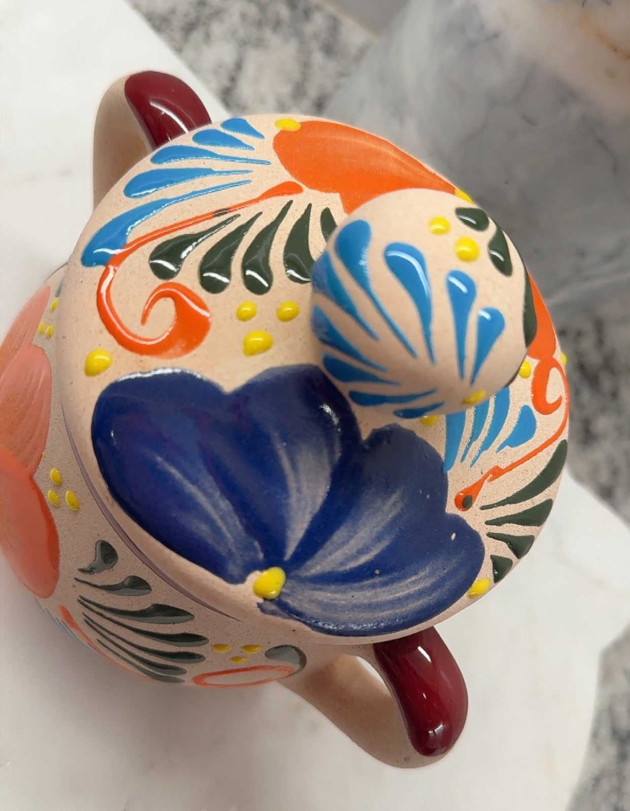 Sugar Bowl Vibrant Color Candle