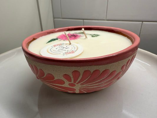 Candle Salsera Pink