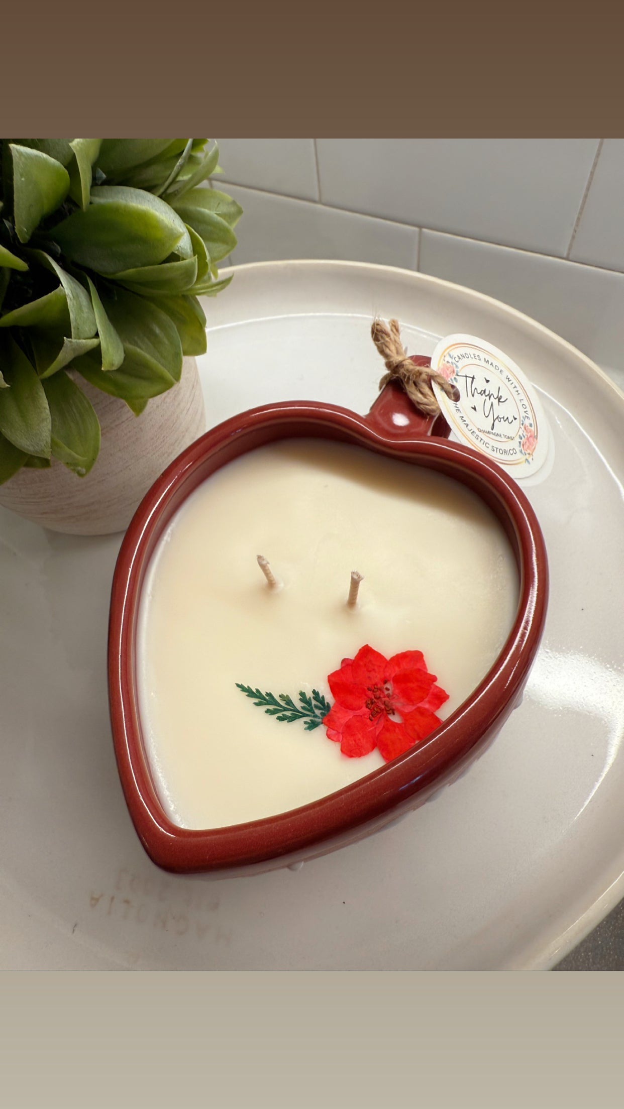 Corazon Heart Candles