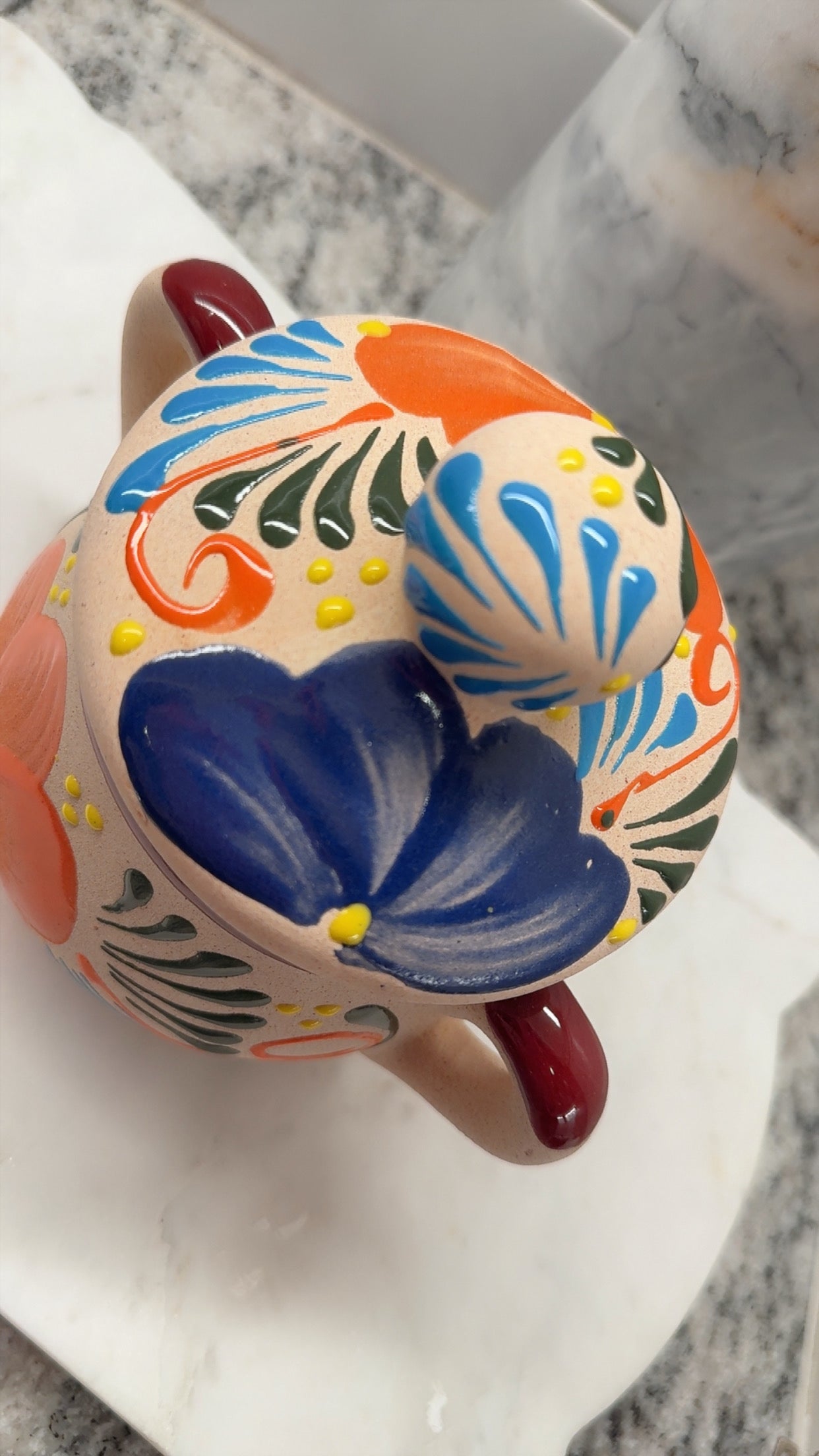 Sugar Bowl Vibrant Color Candle