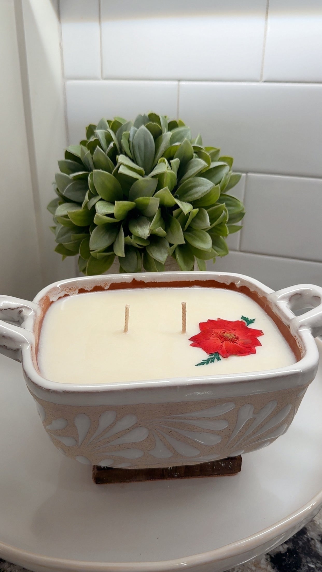 Elegant Rectangular Candle