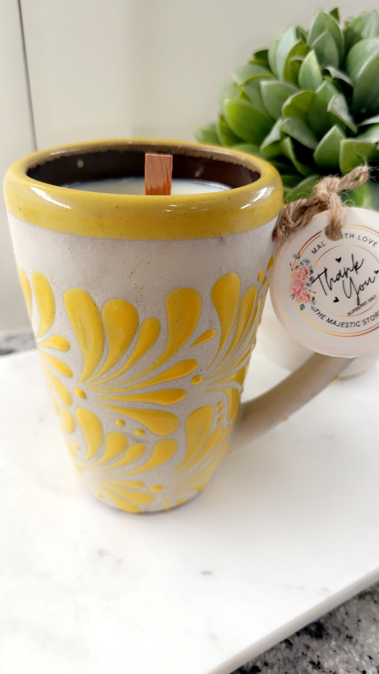 Candle Tall Vase Cup