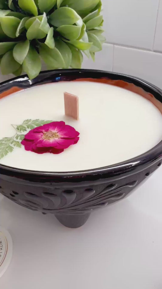 Candle Salsa Molcajete Negro